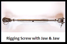 Rigging Screw Jaw & Jaw